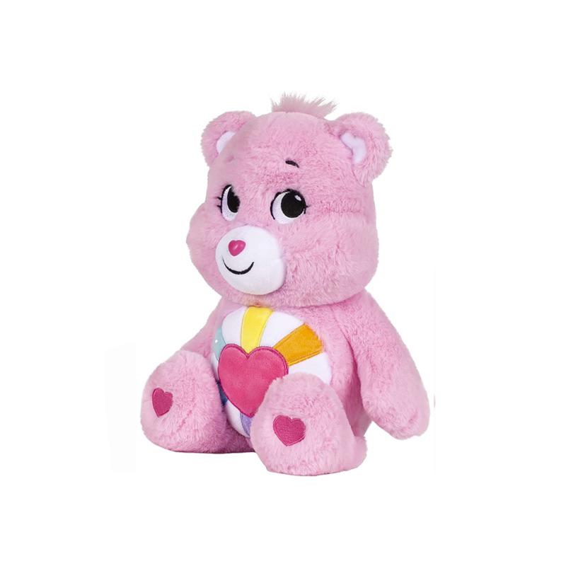 預購 美國 Care bears 彩虹熊 14寸 超柔軟 絨毛玩偶  愛心熊 美國代購-細節圖2