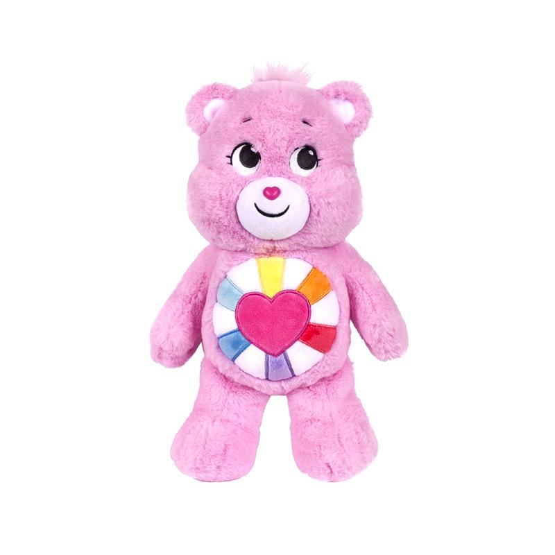 預購 美國 Care bears 彩虹熊 14寸 超柔軟 絨毛玩偶  愛心熊 美國代購-細節圖3