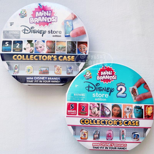 預購 Mini brands Disney 迪士尼迷你玩具球 蒐藏盒 內含五玩具 第一代 第二代