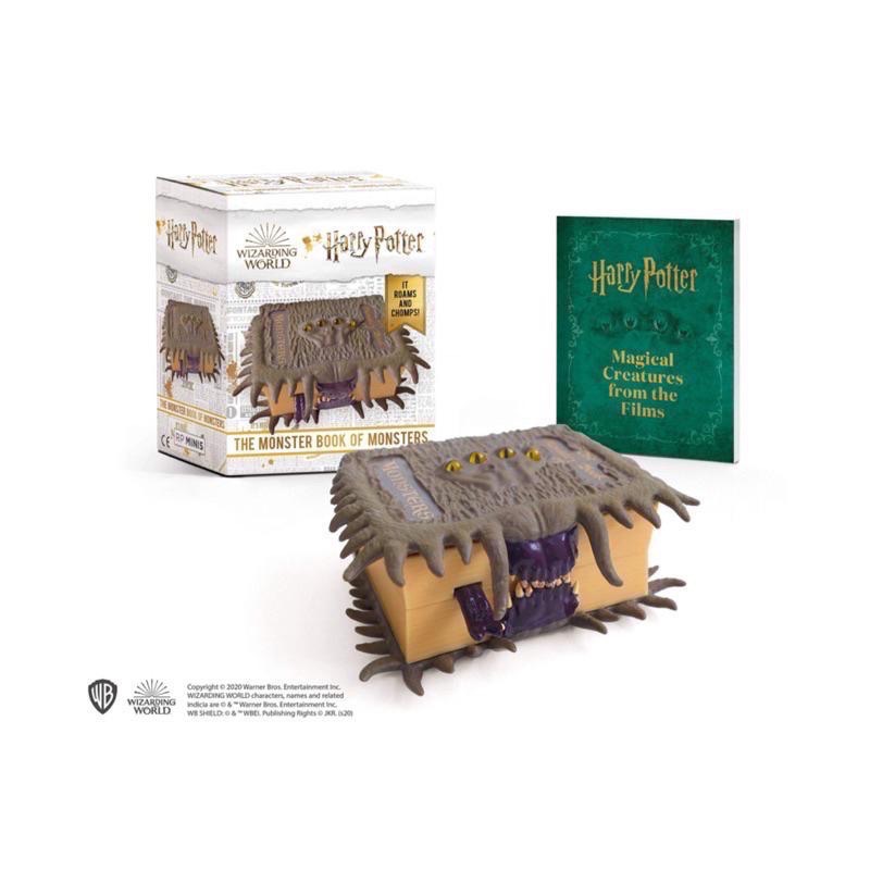 哈利波特怪獸書迷你版 會咬會動附音效 The Monster Book of Monsters 官方授權迷你玩具-細節圖2