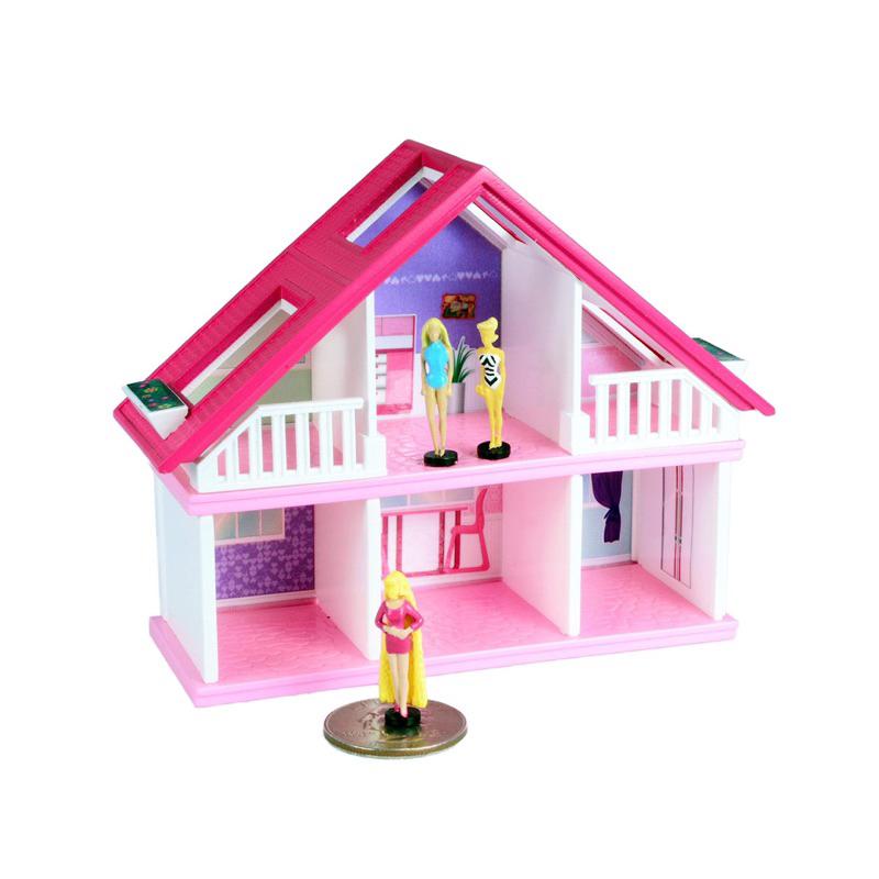 ✨現貨 美國 世界最小芭比娃娃夢想屋 芭比夢想豪宅 迷你芭比 World’s smallest Dreamhouse-細節圖5