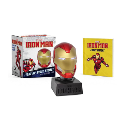 預購 美國 鋼鐵人頭盔 眼睛會發光✨ 漫威 電影周邊 模型 迷你玩具 Iron Man