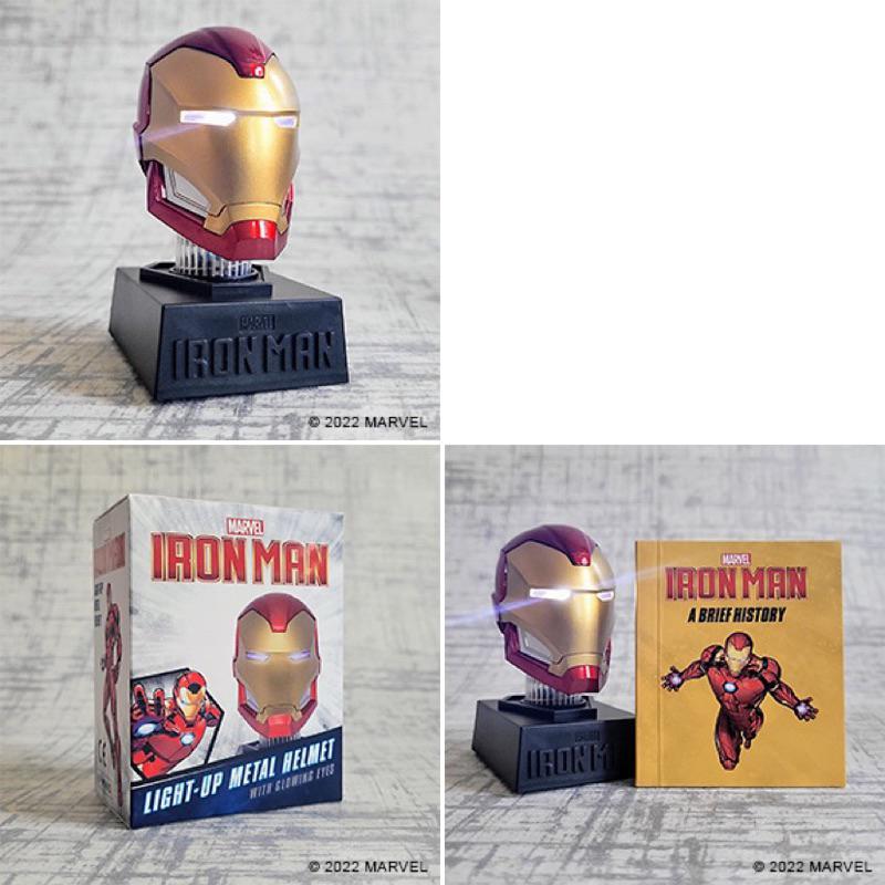 預購 美國 鋼鐵人頭盔 眼睛會發光✨ 漫威 電影周邊 模型 迷你玩具 Iron Man-細節圖2