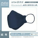 Finetech釩泰 KF94魚形 4D 立體 口罩  韓版 醫用 醫療口罩  舒適 透氣 好穿搭 MD雙鋼印 台灣製-規格圖11