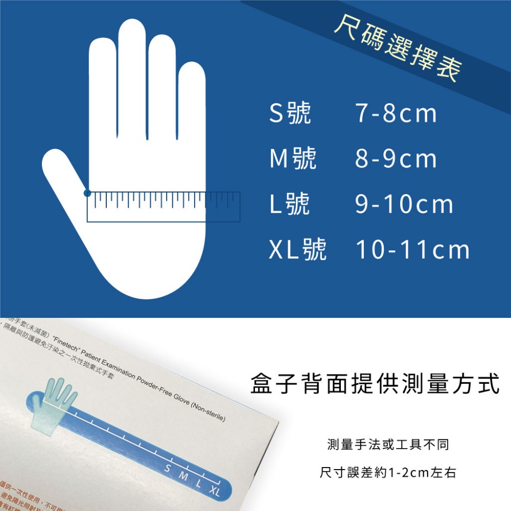 醫療 PVC 加厚 無粉 台灣現貨 一次性 親水性 PVC 透明手套防護 耐用 100支/盒 清潔 美容 用心呵護您雙手-細節圖5