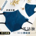 科爾 成人 3D立體口罩 單片包裝 小臉適用口罩 防塵 防護口罩 防飛沫口罩 3層防護 防妝花-規格圖3