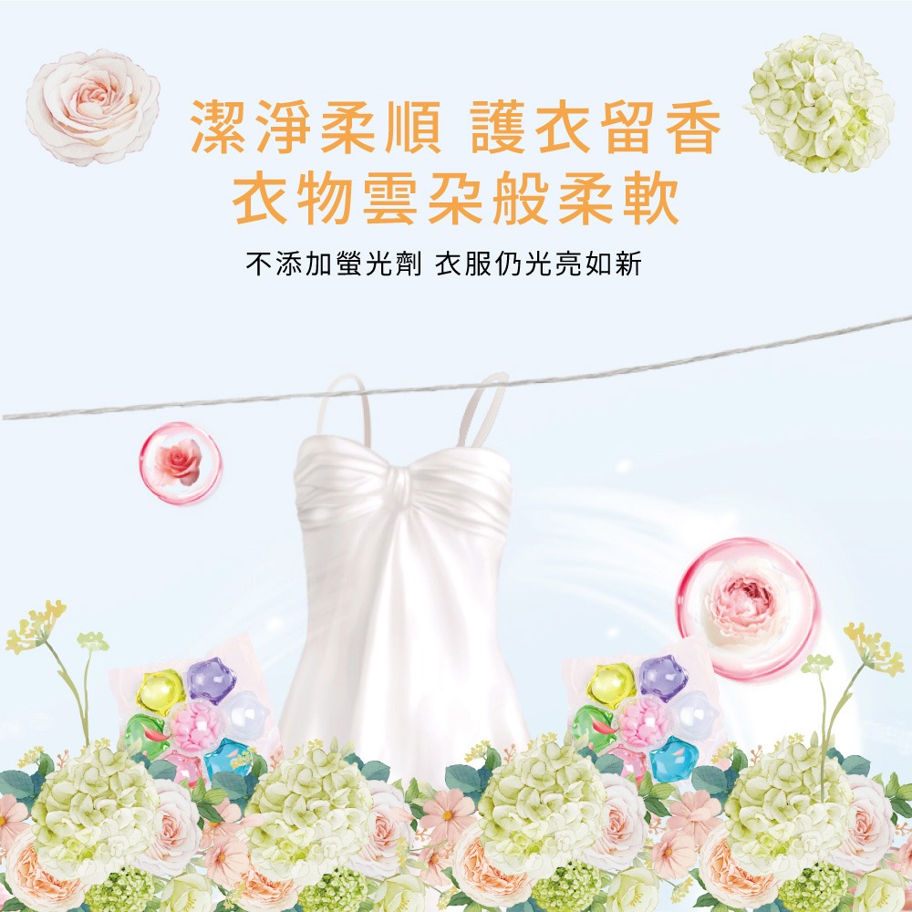 Finetech釩泰 7合1 抗菌洗衣球 全台唯一7腔洗衣球 抗菌 芳香 清潔 多用 檢驗合格 台灣現貨-細節圖7