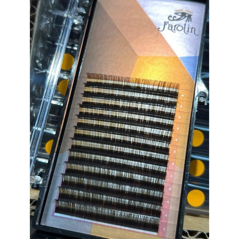 咖啡層次睫毛/全彩咖啡層次睫毛/007咖啡層次毛-超過六盒不能使用萊爾富經濟包-細節圖5