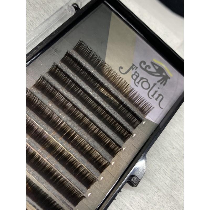 全彩咖啡色睫毛/深咖啡色睫毛/單碼咖啡色睫毛-超過六盒不能使用萊爾富經濟包-細節圖2