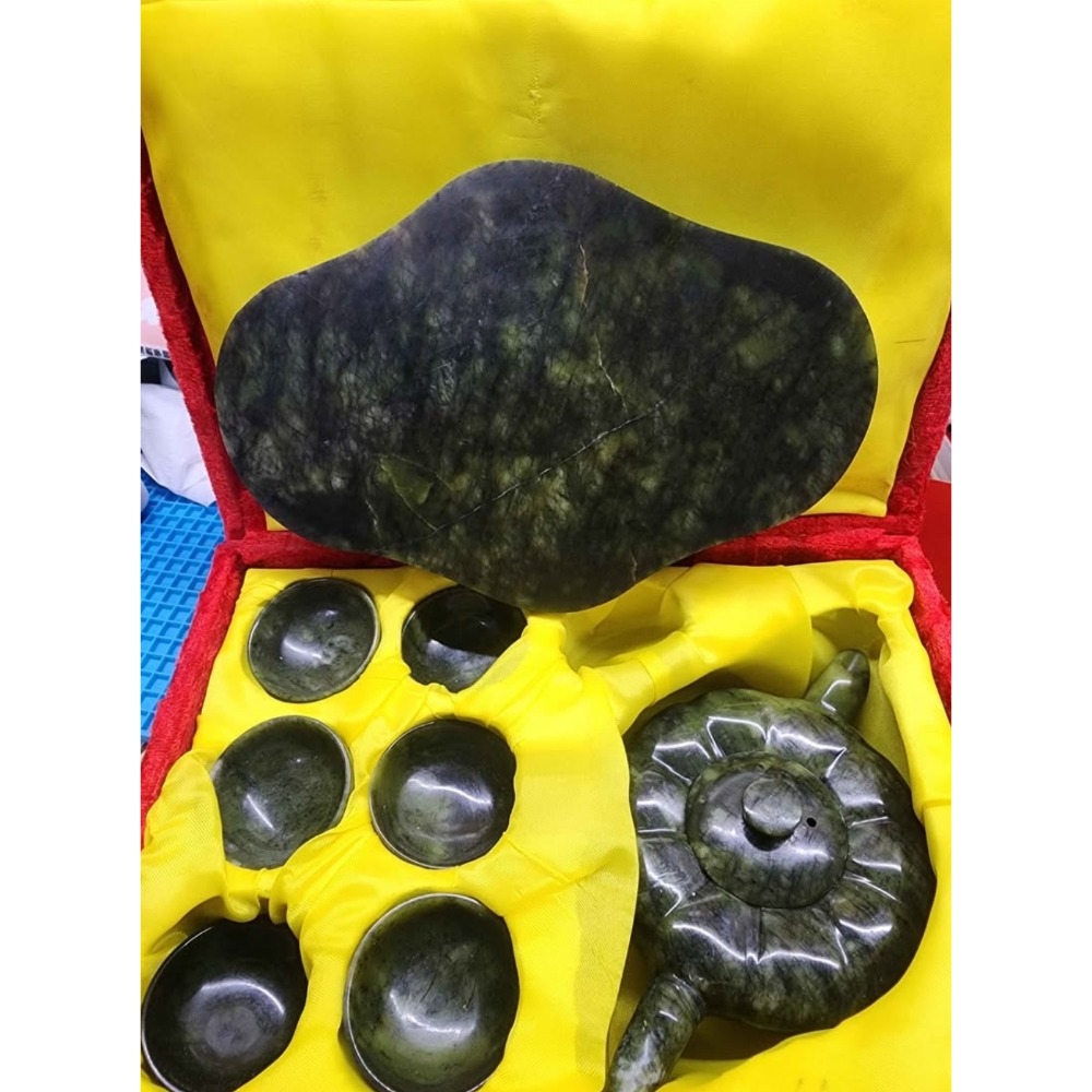荷蘭 玉茶組 玉器 翡翠 盲石 玉璽 甄嬛傳 含運-細節圖2