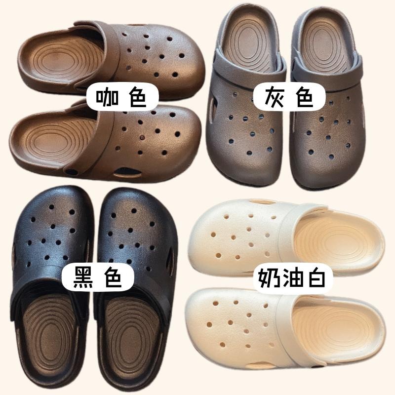 現貨｜拉布布洞洞鞋｜ labubu拖鞋 EVA洞洞鞋 懶人鞋 拉布布 labubu 平底鞋 孕婦鞋 懶人拖鞋 木子購物屋-細節圖4