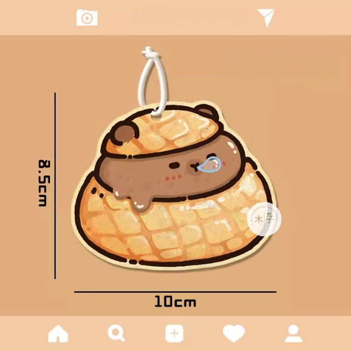 現貨｜木漿棉｜卡皮巴拉天然海綿 水豚君海綿 壓縮木漿棉 木漿洗碗棉 木漿棉海綿 洗碗海綿 去油海棉 木子購物屋-規格圖2