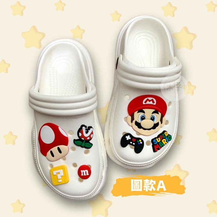 現貨｜EVA懶人鞋｜3cm/7cm 卡通洞洞鞋 趣味洞洞鞋 卡通懶人鞋 親子鞋 休閒鞋 休閒拖鞋 懶人拖鞋 木子購物屋-細節圖5