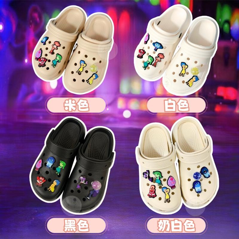 現貨｜DIY洞洞鞋鞋扣｜腦筋急轉彎 INSIDE OUT 洞洞鞋 懶人鞋 拖鞋 鞋扣 樂樂 憂憂 怒怒 厭厭 木子購物屋-細節圖8