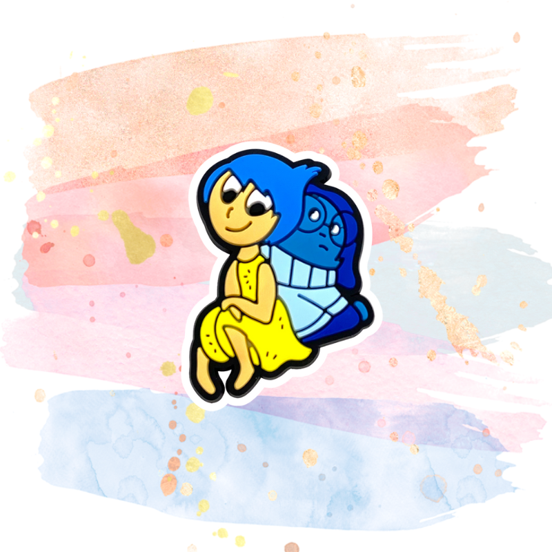 現貨｜DIY洞洞鞋鞋扣｜腦筋急轉彎 INSIDE OUT 洞洞鞋鞋扣 懶人鞋 拖鞋 鞋扣 樂樂 憂憂 怒怒 木子購物屋-規格圖5