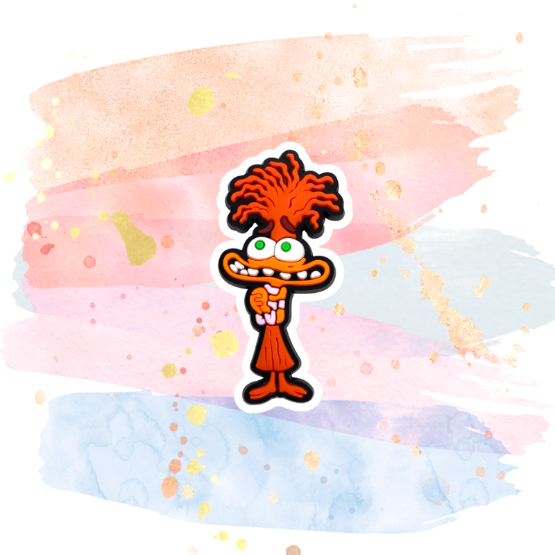 現貨｜DIY洞洞鞋鞋扣｜腦筋急轉彎 INSIDE OUT 洞洞鞋鞋扣 懶人鞋 拖鞋 鞋扣 樂樂 憂憂 怒怒 木子購物屋-規格圖5