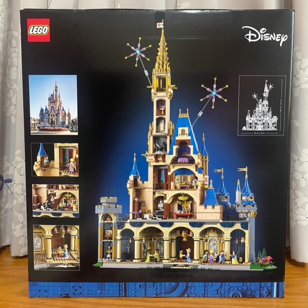 【椅比呀呀|高雄屏東】LEGO 樂高 43222 迪士尼城堡 Disney Castle 新版-細節圖2