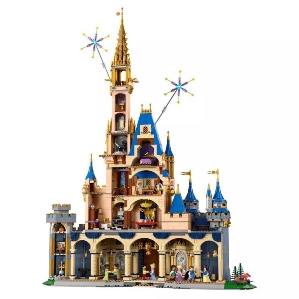 【椅比呀呀|高雄屏東】LEGO 樂高 43222 迪士尼城堡 Disney Castle 迪士尼100周年新版-細節圖6