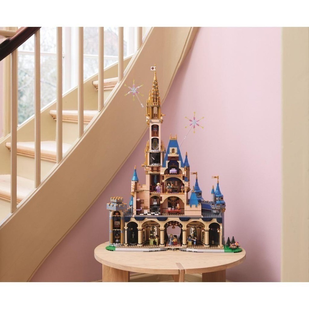 【椅比呀呀|高雄屏東】LEGO 樂高 43222 迪士尼城堡 Disney Castle 迪士尼100周年新版-細節圖8