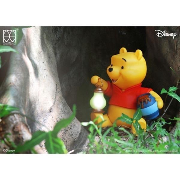 【椅比呀呀|高雄屏東】HEROCROSS HVS#026 小熊維尼與燈 12吋 Winnie the Pooh-細節圖4