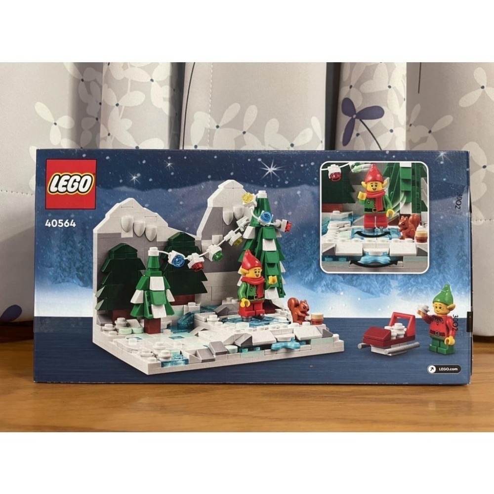 【椅比呀呀|高雄屏東】LEGO 樂高 40564 冬日小精靈 Winter Elves Scene-細節圖2