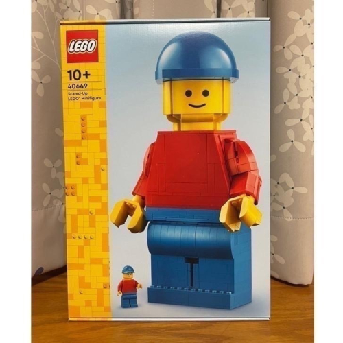 【椅比呀呀|高雄屏東】LEGO 樂高 40649 放大版樂高人偶 Up-Scaled LEGO Minifigure