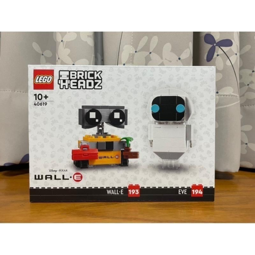 【椅比呀呀|高雄屏東】LEGO 樂高 40619 大頭系列 伊芙與瓦力 EVE&amp;WALL•E