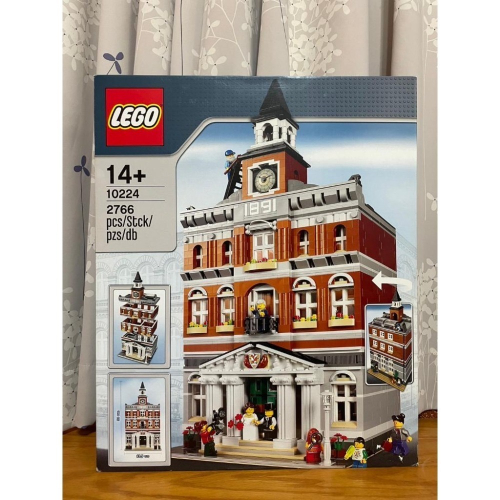 【椅比呀呀|高雄屏東】LEGO 樂高 10224 街景系列 市政廳 Town Hall 絕版