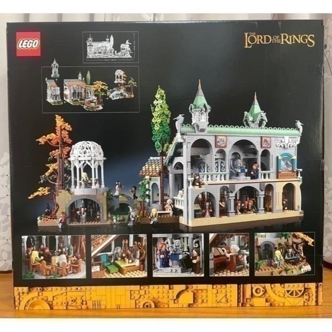 【椅比呀呀|高屏10500】LEGO 樂高 10316 ICONS 魔戒系列 瑞文戴爾 Rivendell-細節圖2