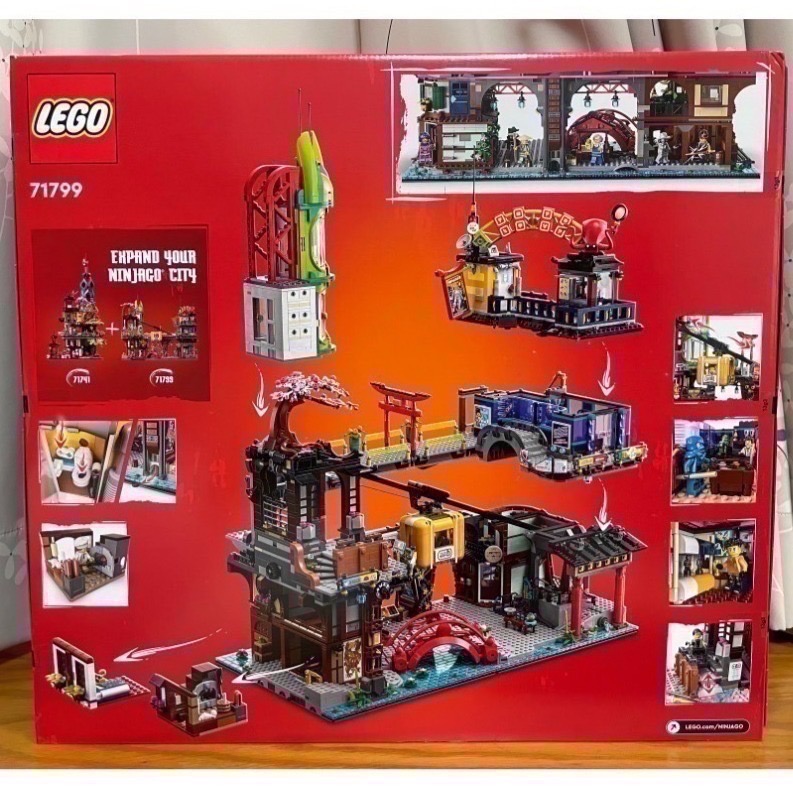 【椅比呀呀|高屏9750】LEGO 樂高 71799 旋風忍者城市集 NINJAGO City Markets-細節圖2