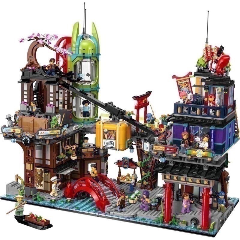 【椅比呀呀|高屏9750】LEGO 樂高 71799 旋風忍者城市集 NINJAGO City Markets-細節圖5