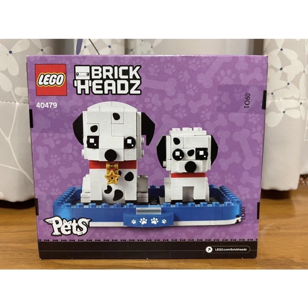 【椅比呀呀|高雄屏東】LEGO 樂高 40479 大頭系列BrickHeadz 大麥町 Dalmatian-細節圖2