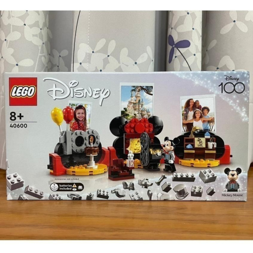 【椅比呀呀|高雄屏東】LEGO 樂高 40600 迪士尼100週年慶典 迪士尼相框 米奇復古放映機 Disney