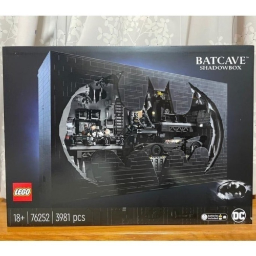 【椅比呀呀|高雄屏東】LEGO 樂高 76252 蝙蝠洞 暗箱 Batcave Shadow Box 蝙蝠俠