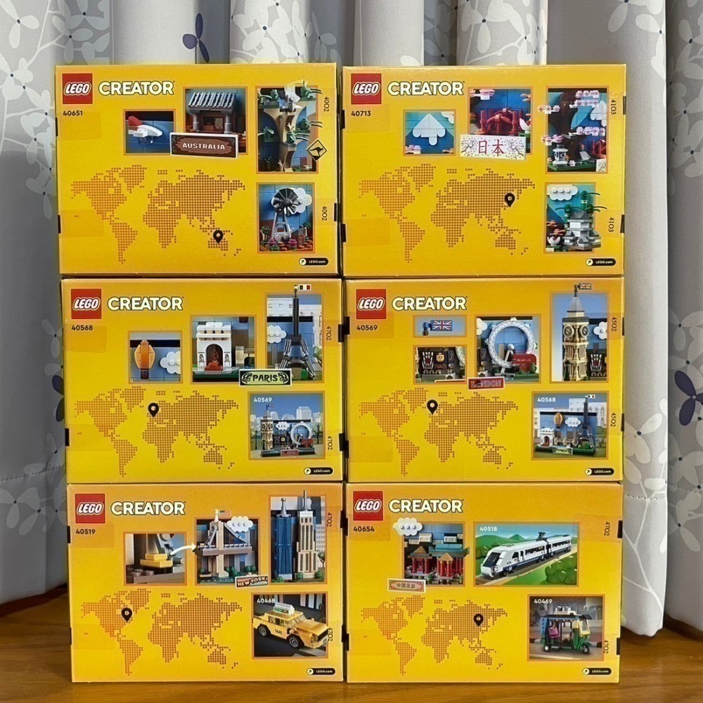 【椅比呀呀|高雄屏東】樂高 明信片 40519 40654 40568 40569 40651 40713 40818-細節圖3