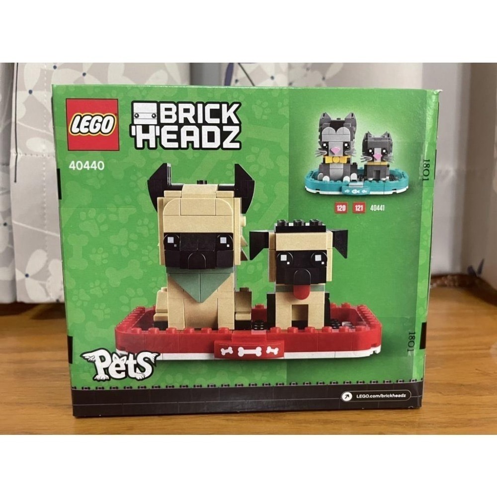 【椅比呀呀|高雄屏東】LEGO 樂高 40440 大頭系列 德國牧羊犬 German Shepherd-細節圖2