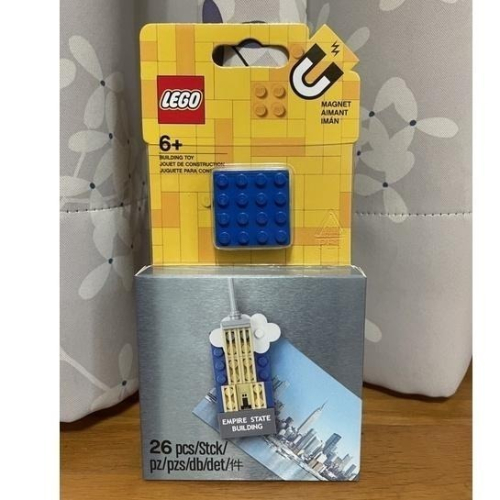 【椅比呀呀|高雄屏東】LEGO 樂高 854030 帝國大廈模型磁鐵 Empire State