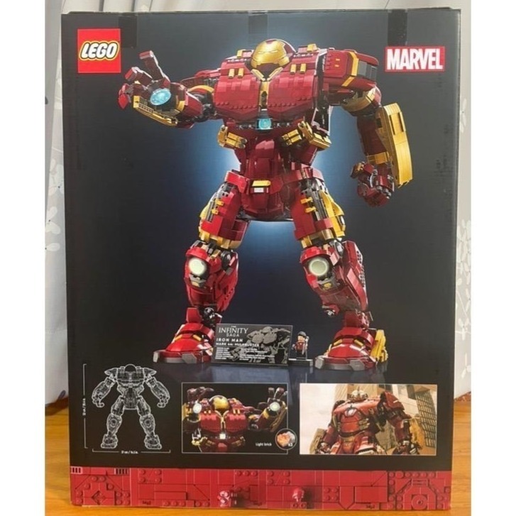 【椅比呀呀|高雄屏東】LEGO 樂高 76210 漫威系列 浩克毀滅者 Hulkbuster-細節圖2