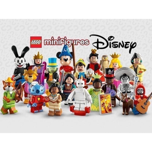 【椅比呀呀|高雄屏東】LEGO 樂高 71038 迪士尼100週年紀念人偶包 Minifigures Disney100