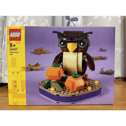 【椅比呀呀|高雄屏東】LEGO 樂高 40497 大頭系列 萬聖節貓頭鷹 Halloween Owl