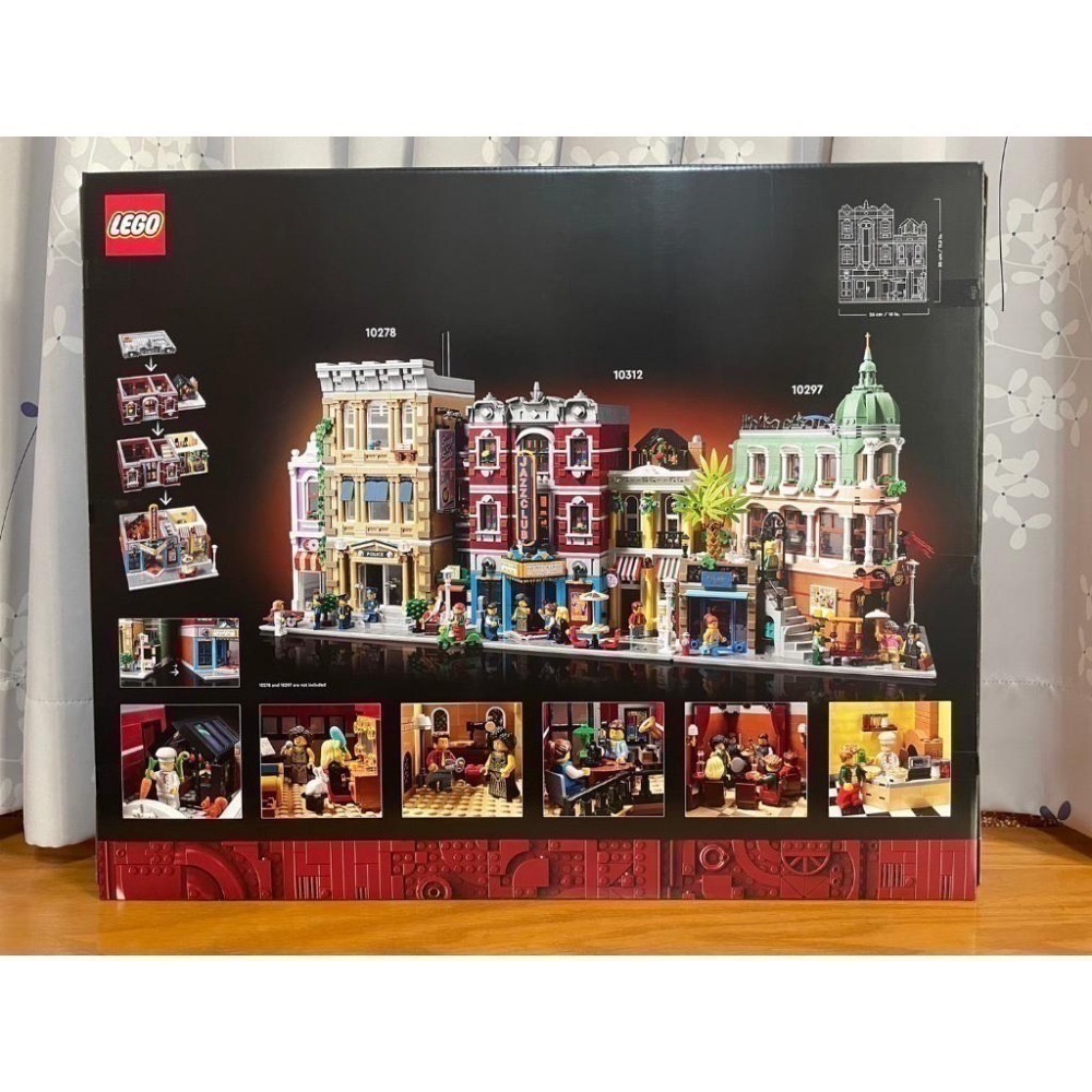 【椅比呀呀|高屏4900】LEGO 樂高 10312 街景系列 爵士俱樂部 Jazz Club-細節圖2