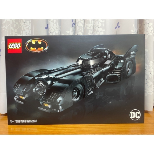 【椅比呀呀|高雄屏東】LEGO 樂高 76139 DC 1989 蝙蝠車 1989 Batmobile 絕版