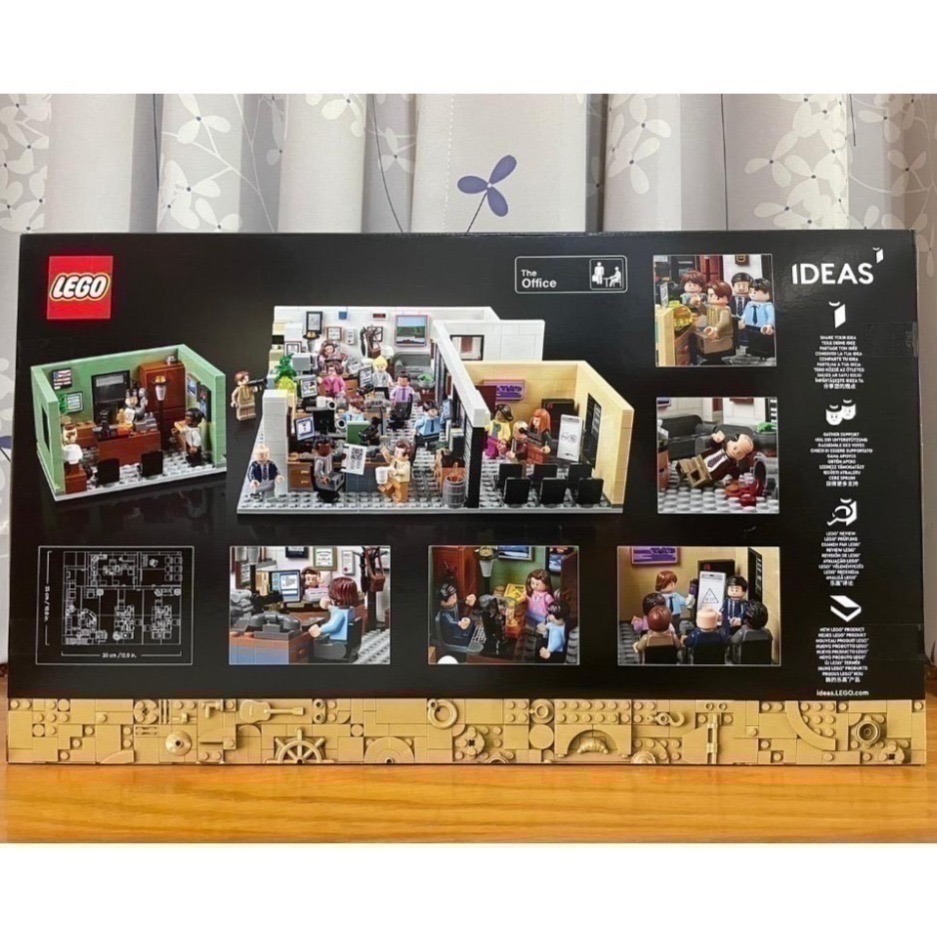 【椅比呀呀|高雄屏東】LEGO 樂高 21336 IDEAS 我們的辦公室 The Office 絕版-細節圖2