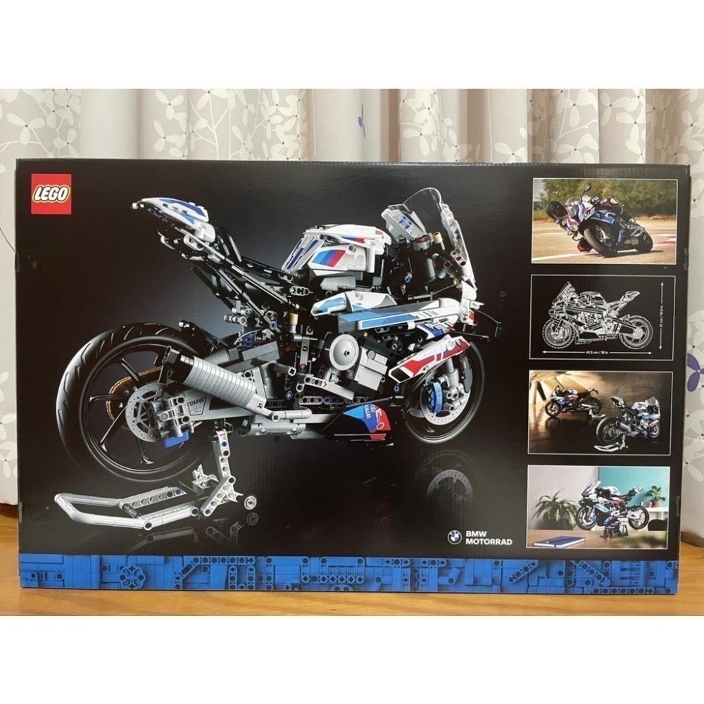 【椅比呀呀|高雄屏東】LEGO 樂高 42130 科技系列 BMW M 1000 RR 重機-細節圖2