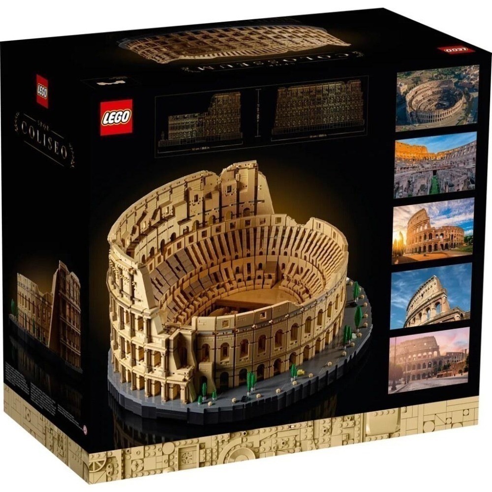 【椅比呀呀|高雄屏東】LEGO 樂高 10276 羅馬競技場 Colosseum 絕版-細節圖3