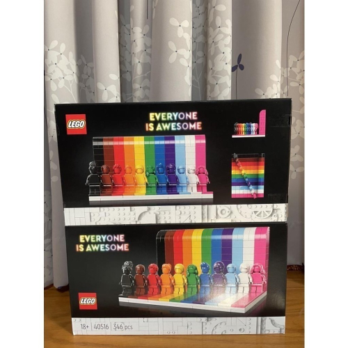 【椅比呀呀|高雄屏東】LEGO 樂高 40516 每一個人都很讚 Everyone Is Awesome 彩虹人