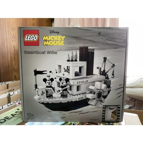 【椅比呀呀|高雄屏東】LEGO 樂高 21317 IDEAS 迪士尼系列 米奇蒸汽船威利號 絕版