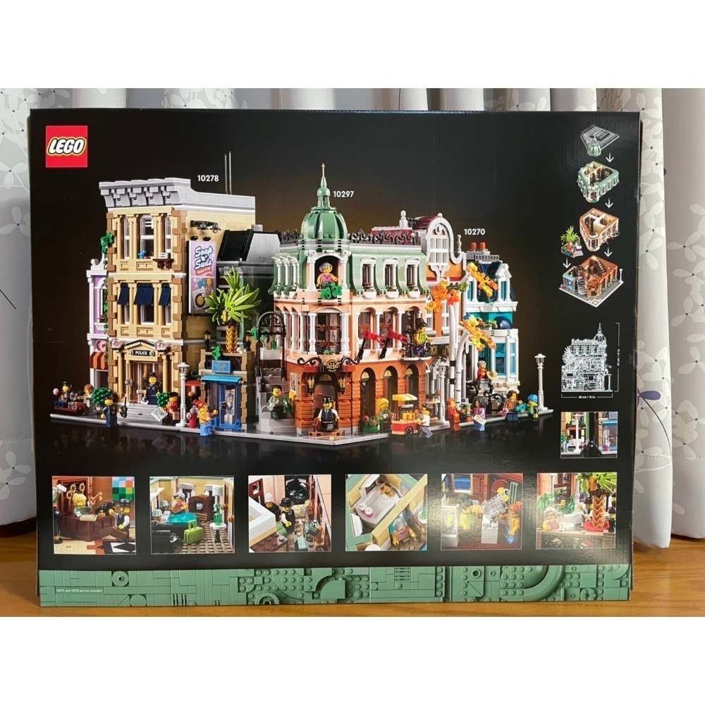 【椅比呀呀|高雄屏東】LEGO 樂高 10297 街景系列 精品渡假飯店 精品酒店 Boutique Hotel-細節圖2