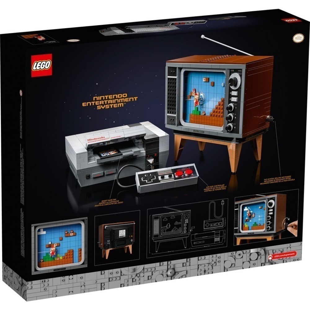 【椅比呀呀|高雄屏東】LEGO 樂高 71374 Nintendo Entertainment System 任天堂主機-細節圖2