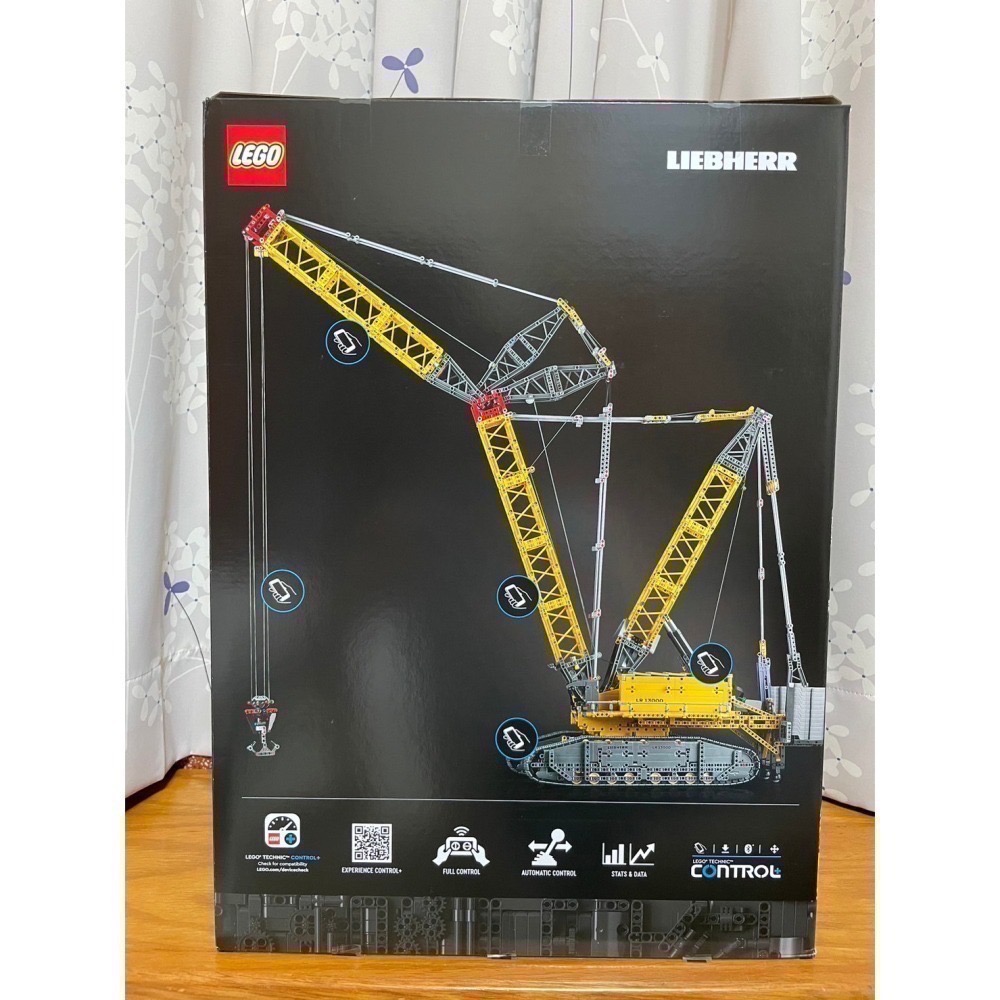 【椅比呀呀|高屏14700】LEGO 樂高 42146 科技系列 Liebherr 履帶式起重機 LR 13000-細節圖2